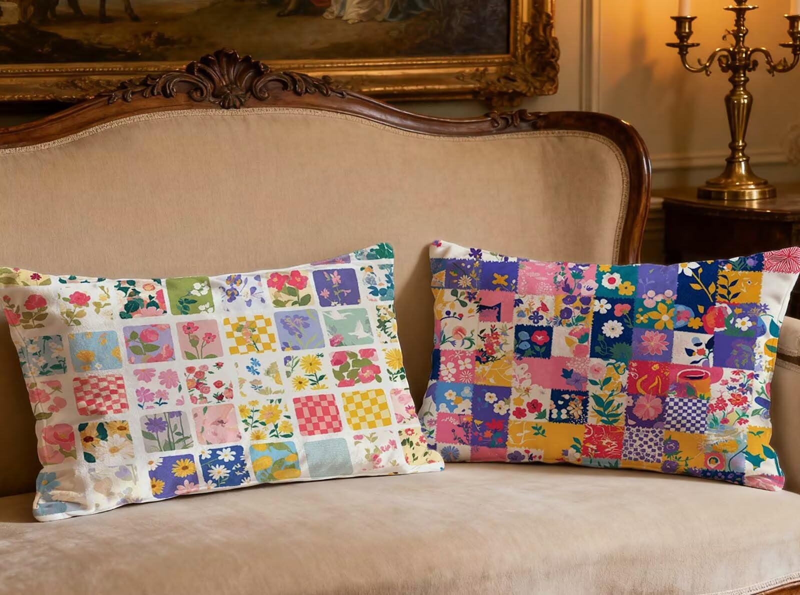 Housse de coussin 40x80cm velours : protégez vos oreillers avec style