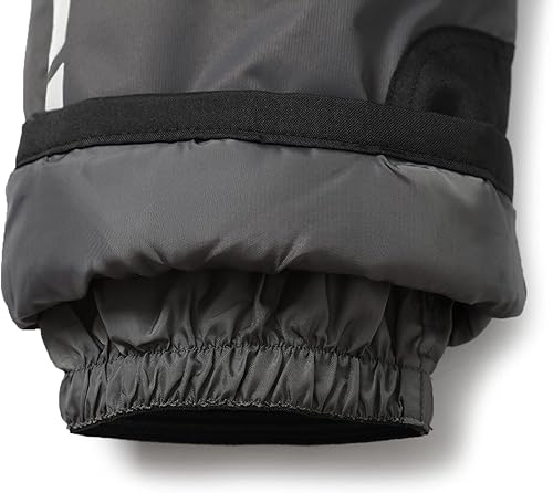 Miniatura 7 de Baberos de esquí de nieve para niños pequeños, con aislamiento Waterporoof Ripstop para invierno, pantalones de snowboard para niños y niñas