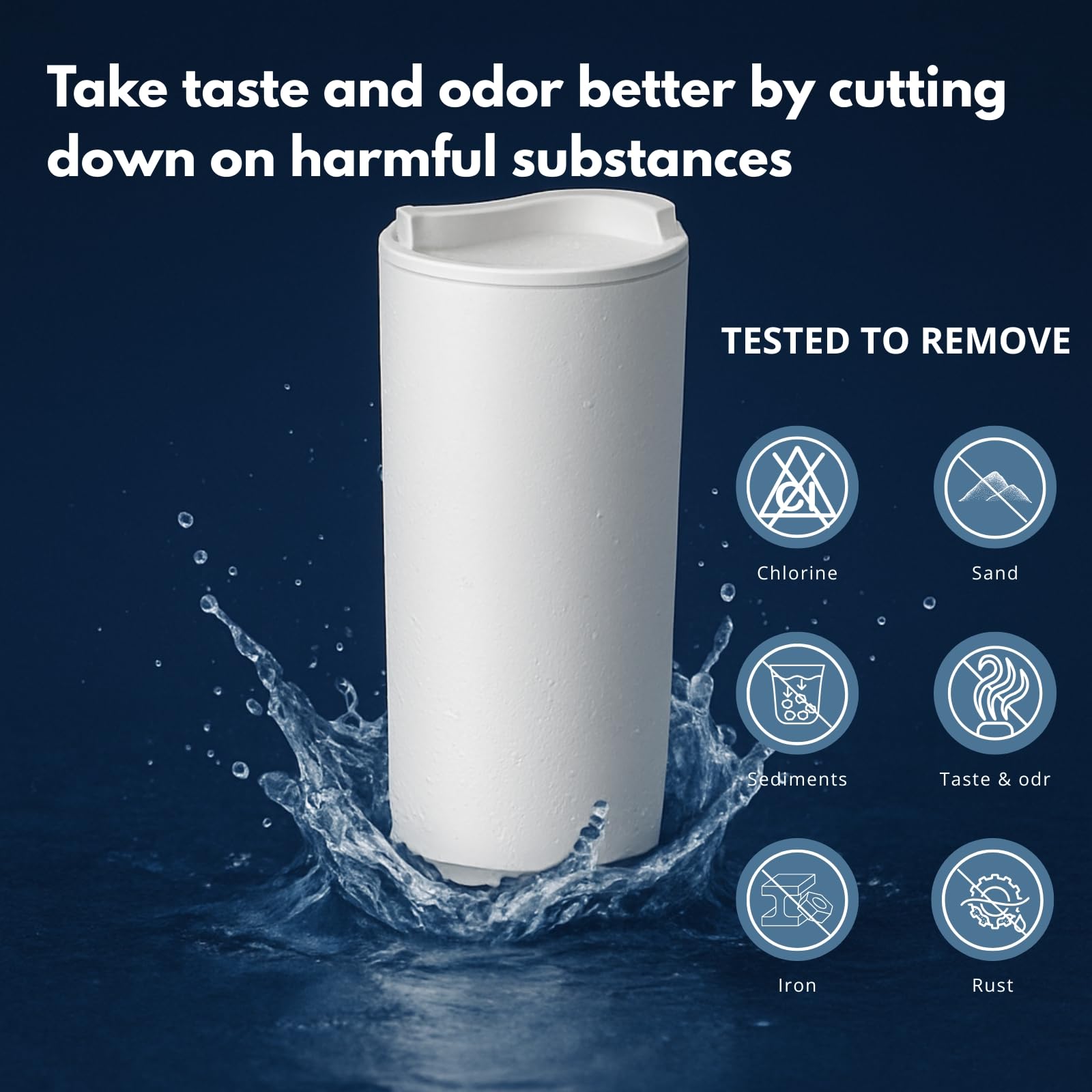 Nispira Filtro di ricambio per caraffa d'acqua AWP231 per Philips AWP2980, compatibile con caraffa filtrante istantanea Philips, confezione da 4