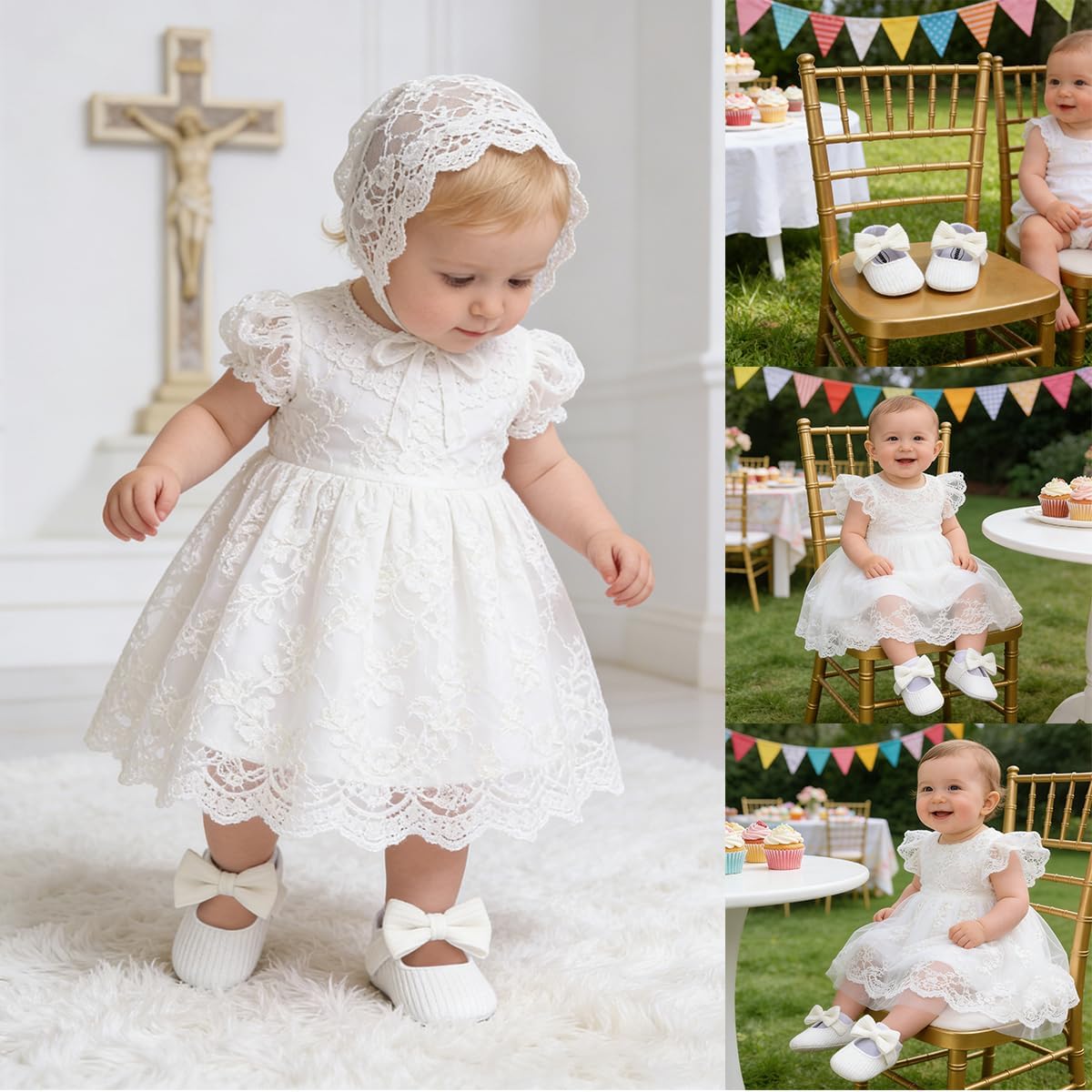 Ohwawadi Infant Baby Boys Girls Slippers Cozy Fleece Booties Soft Bottom Warm Cartoon Socks Newborn Crib Shoes - Image 2