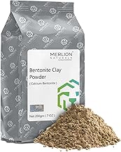 Merlion Naturals Bentonite Clay Powders | Calcium bentonite | 200gm / 7 OZ