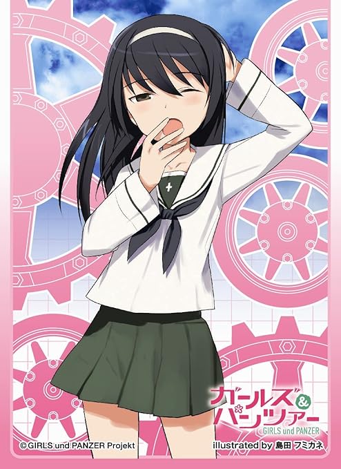 Amazon きゃらスリーブコレクション ガールズ パンツァー 冷泉麻子 No 165 トレカ 通販