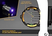 Vista 5 de Trophy Ridge React H5 - Mira de proa, mira de 5 pines, herramienta menos ajuste de viento y elevación, nivelación de segundo eje, luz de clic