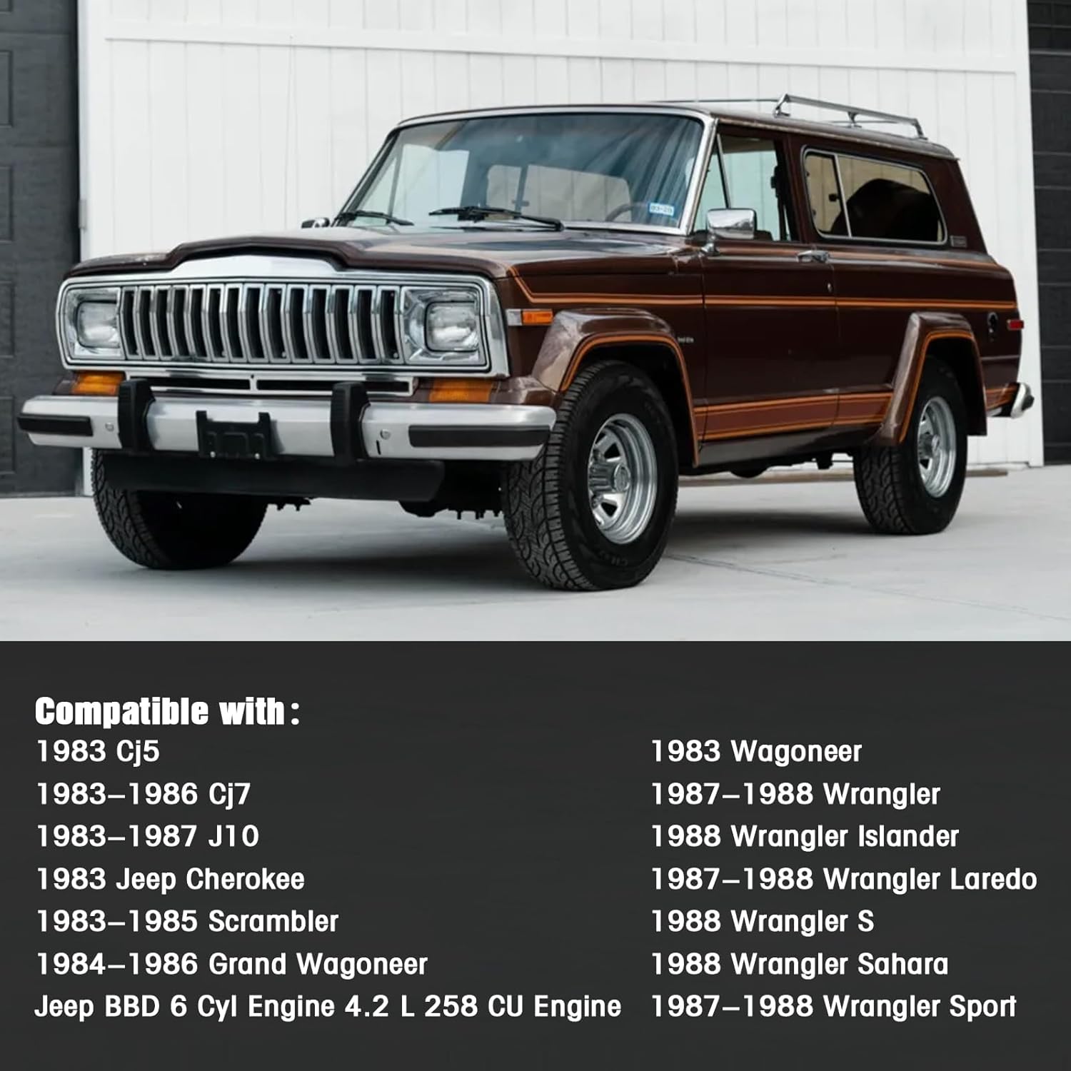 2barrel Carburetor Uretor Carb For Jeep BBD 6 CYL 4.2 L 258 CU... 2 Barrel Carb - Foto 9