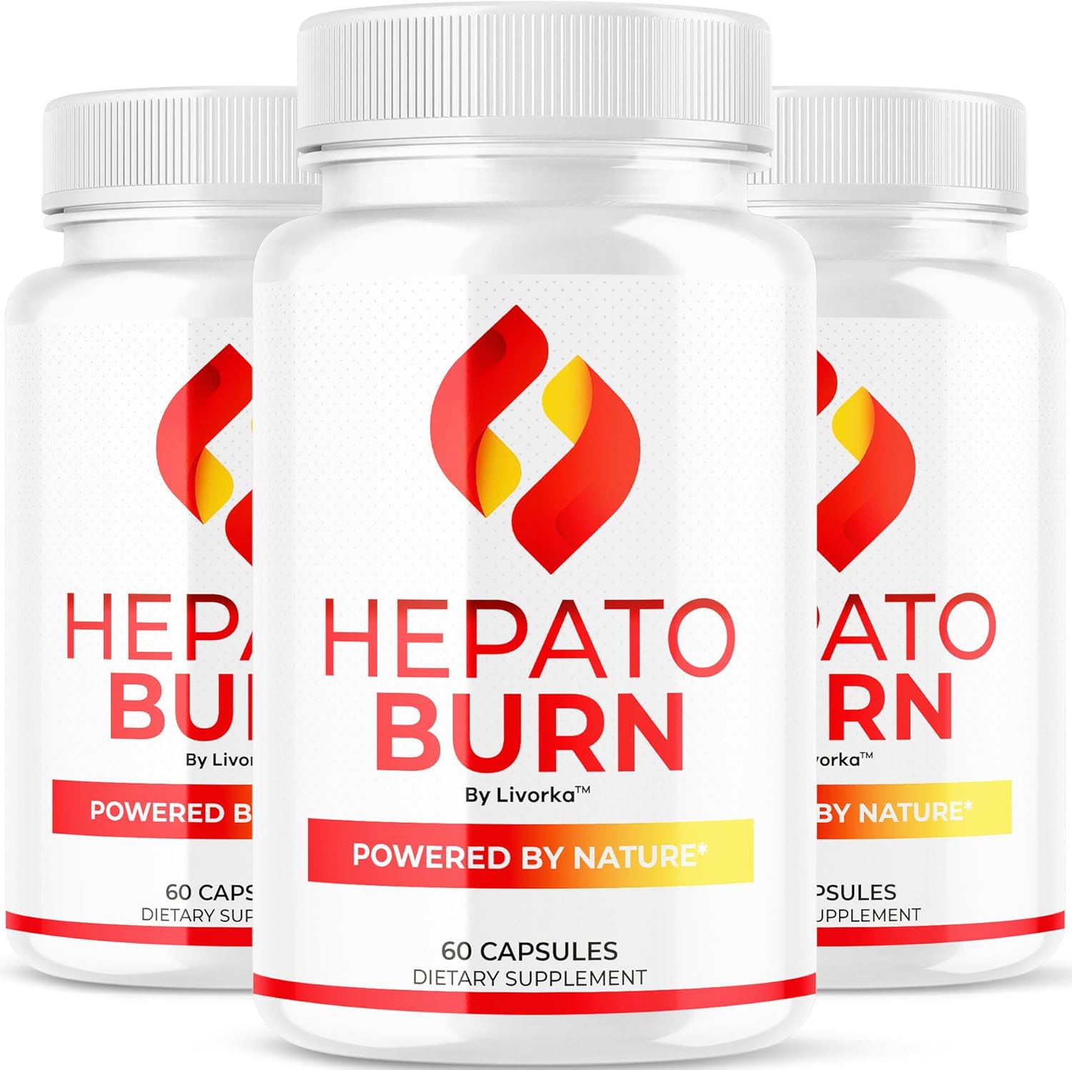 (3 Pack) Hepato Burn Capsules - HepatoBurn Pills Supplement Support, Hepatoburn Advanced Formula - All Natural Vitamin Energy and Wellness, Hepato Burn Premium Formula, 180 Capsules for 3 Months