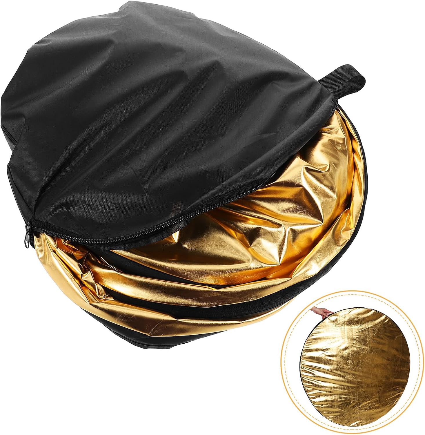 5 in 1 Folding Light Reflector 110cm Round Photography Diffuser