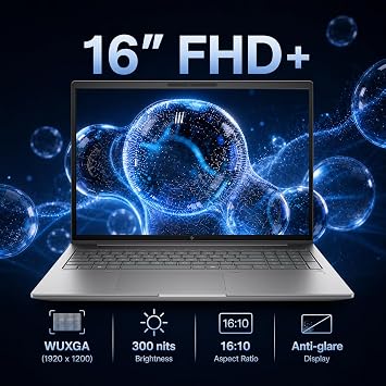 HP ZBook X G1i Laptop, NVIDIA RTX PRO 500 Blackwell, Intel Ultra 7 255H