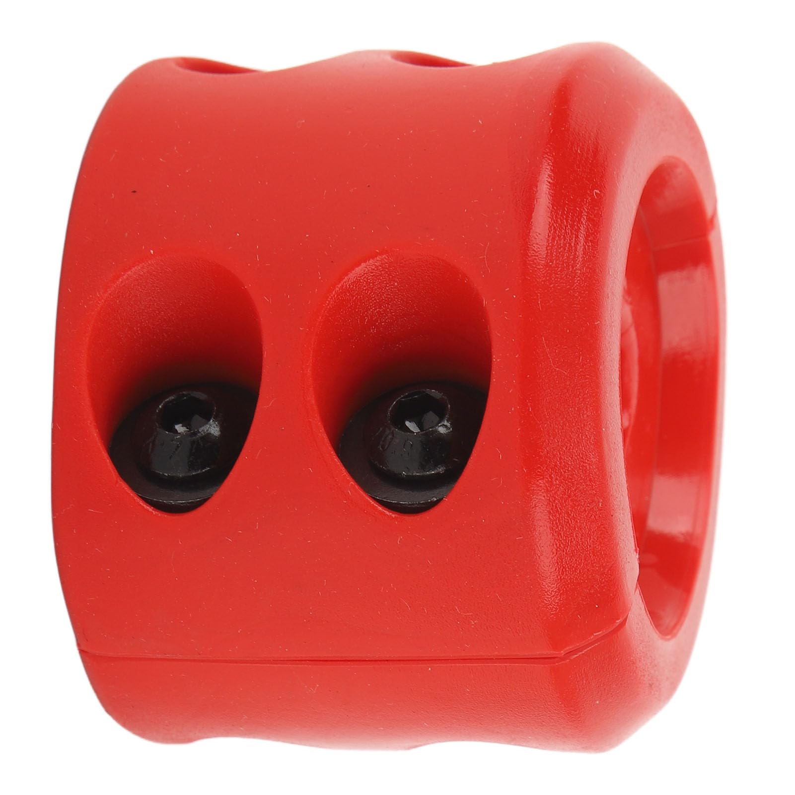 Tappo Gancio Verricello, Realizzato in Gomma, Facile da Installare, Durevole, Resistente all'ossidazione, Salvacavo di Lunga Durata, con Chiave Esagonale per ORV (Rosso)