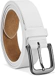 CHAOREN Mens Belts Leather - 35mm Casual Genuine Leather Belts for Men | Premium Leather, Comfortable Adjustable Fit, Classic Casual Style