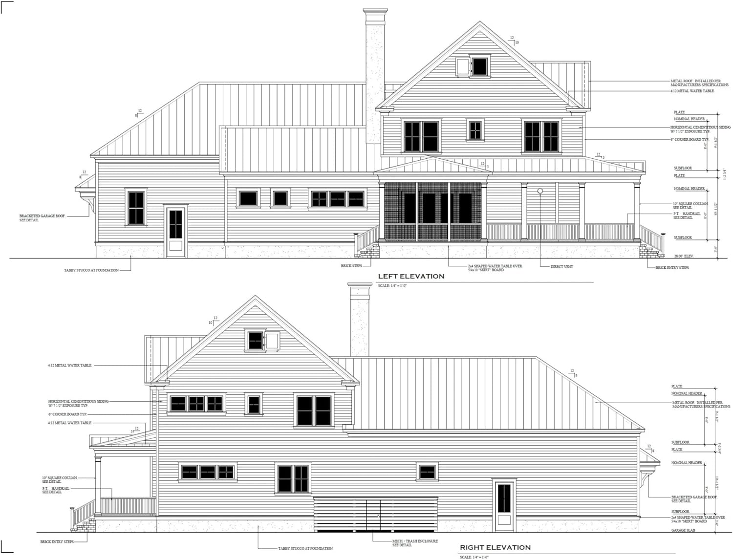 20-1026 House Plan - Stunning 2-Story House Plan with Open Floor Plan and CAD Designs