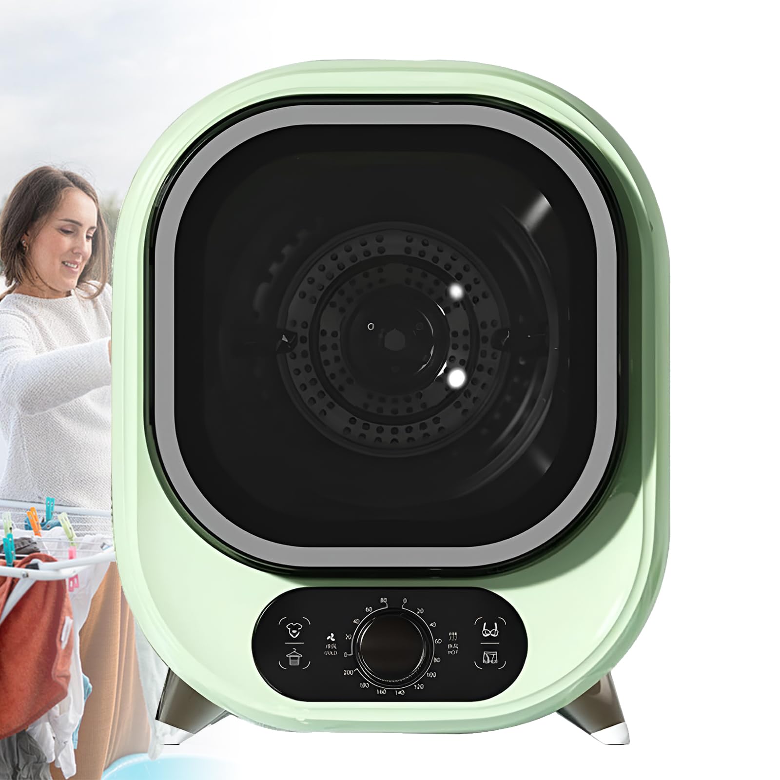Mini-vêtements chauffés de voyage avec système de séchage électrique