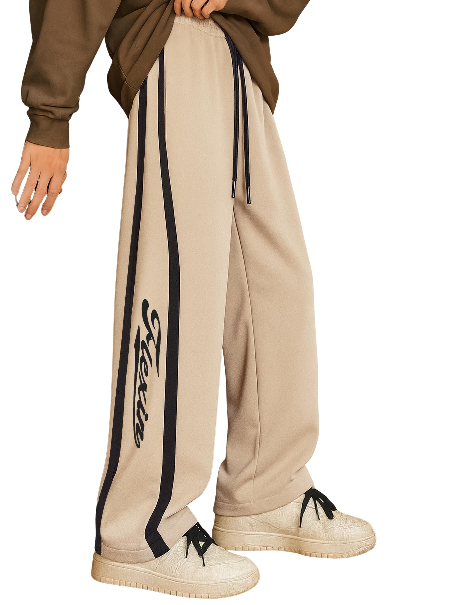 jump cuts || Mens || Printed Side Tape || Polyester || Trackpant-picture-53