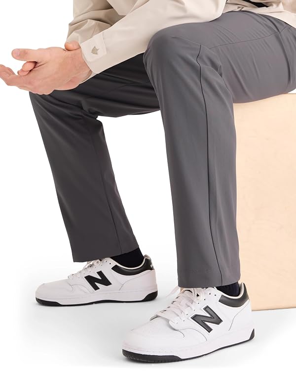 DOCKERS Men's Go Airweave 5-Pocket Straight Fit Pants, Boulevard, 30W x 30L by DOCKERS - Used condition - Image 4