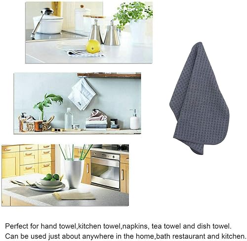 Miniatura 5 de Mia'sDream Trapos de limpieza de microfibra para cocina, trapos de cocina de tejido gofre, trapos de cocina de secado rápido, paños de cocina para