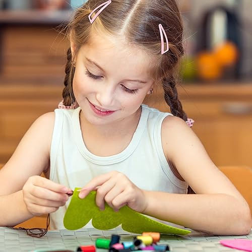 Miniatura 6 de 40 pinzas de doble agarre para el cabello, pinzas de metal a presión, pasadores de doble presión, pasadores antideslizantes para el cabello,