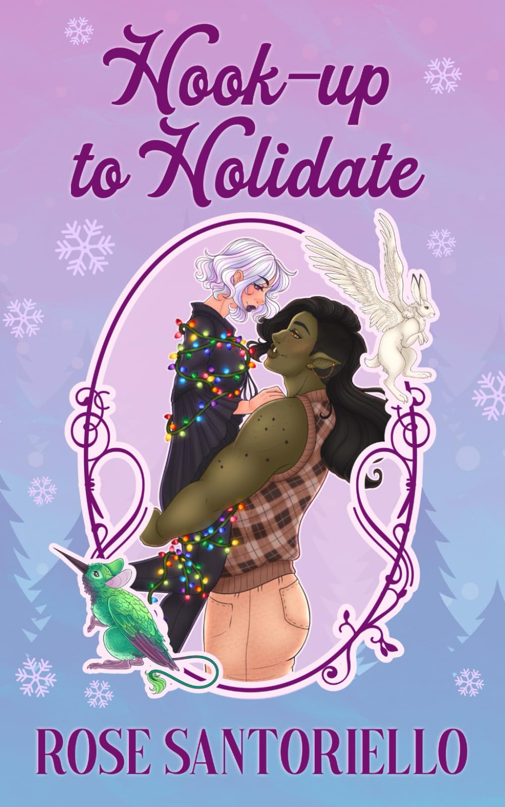 Hook-up to Holidate: Sapphic Monster Romance (Augury University)