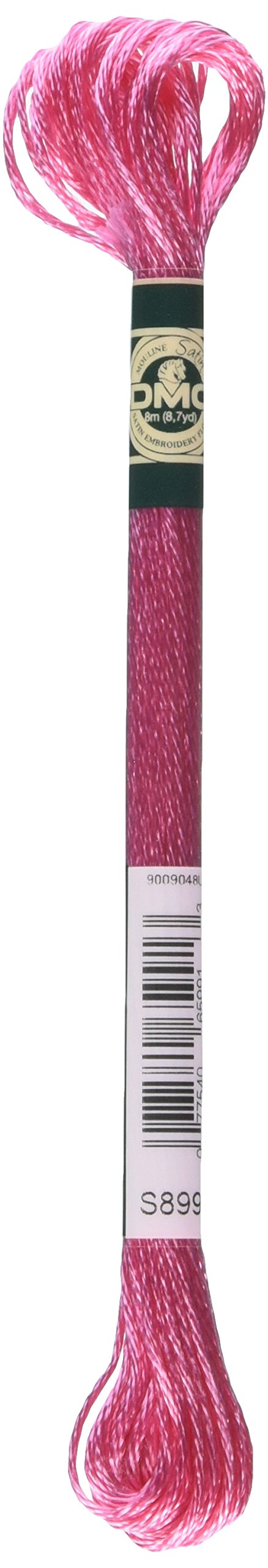 DMC 1008F-S899 Shiny Radiant Satin Floss, Rose, 8.7-Yard