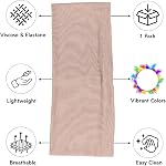 Prien Femmes Coton Hijab Casquette, Couverture de tête stretchy, Sous-capsule de foulard musulman d'occasion, Bandeau antidérapant pour porter quotidiennement