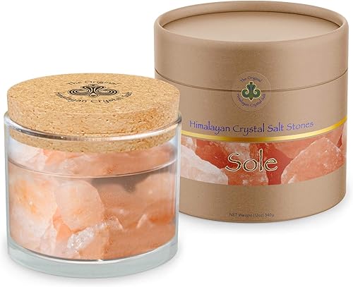 Miniatura 5 de Original Himalayan Crystal Salt Piedras en tarro de suela