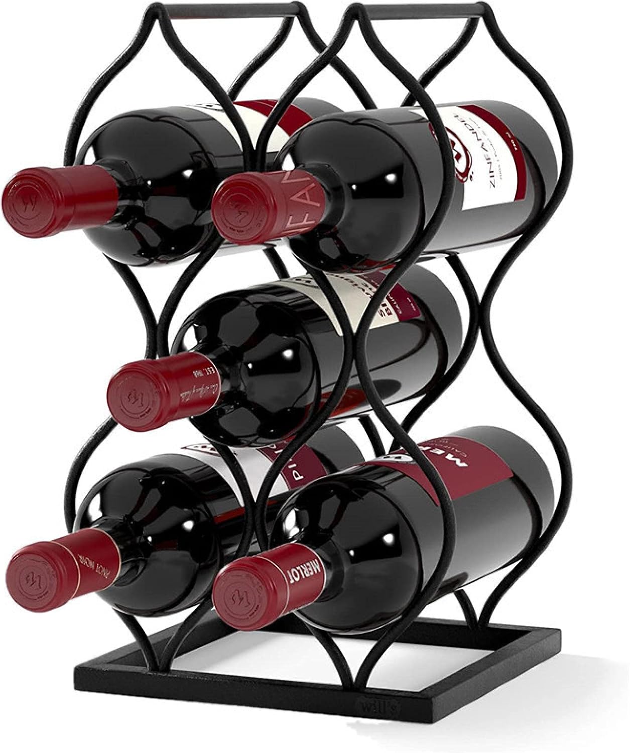 VARAKA Wine Rack,Wine Bottle Holder Wine Bottle Rack Table Decoration ...