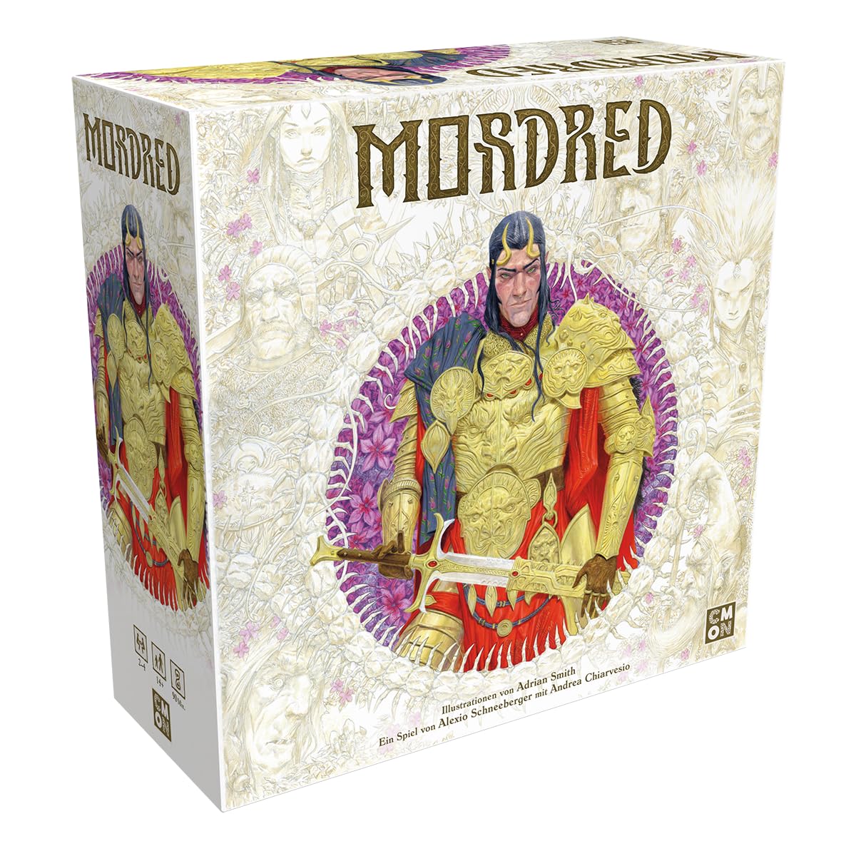 CMON, Mordred, Grundspiel, Strategisches Kennerspiel, Deutsch