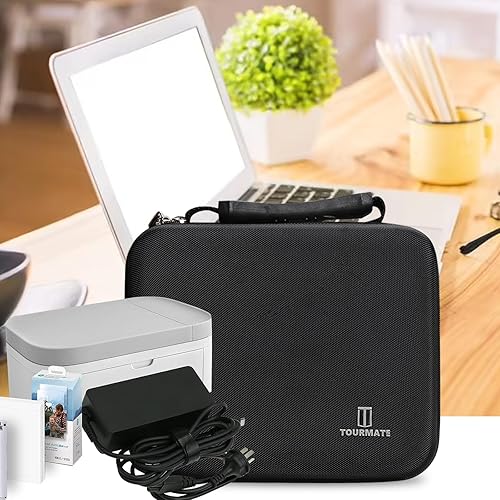 Miniatura 6 de Estuche rígido de repuesto para impresora HP Sprocket Studio Plus WiFi de 4 x 6 pulgadas, bolsa de almacenamiento protectora