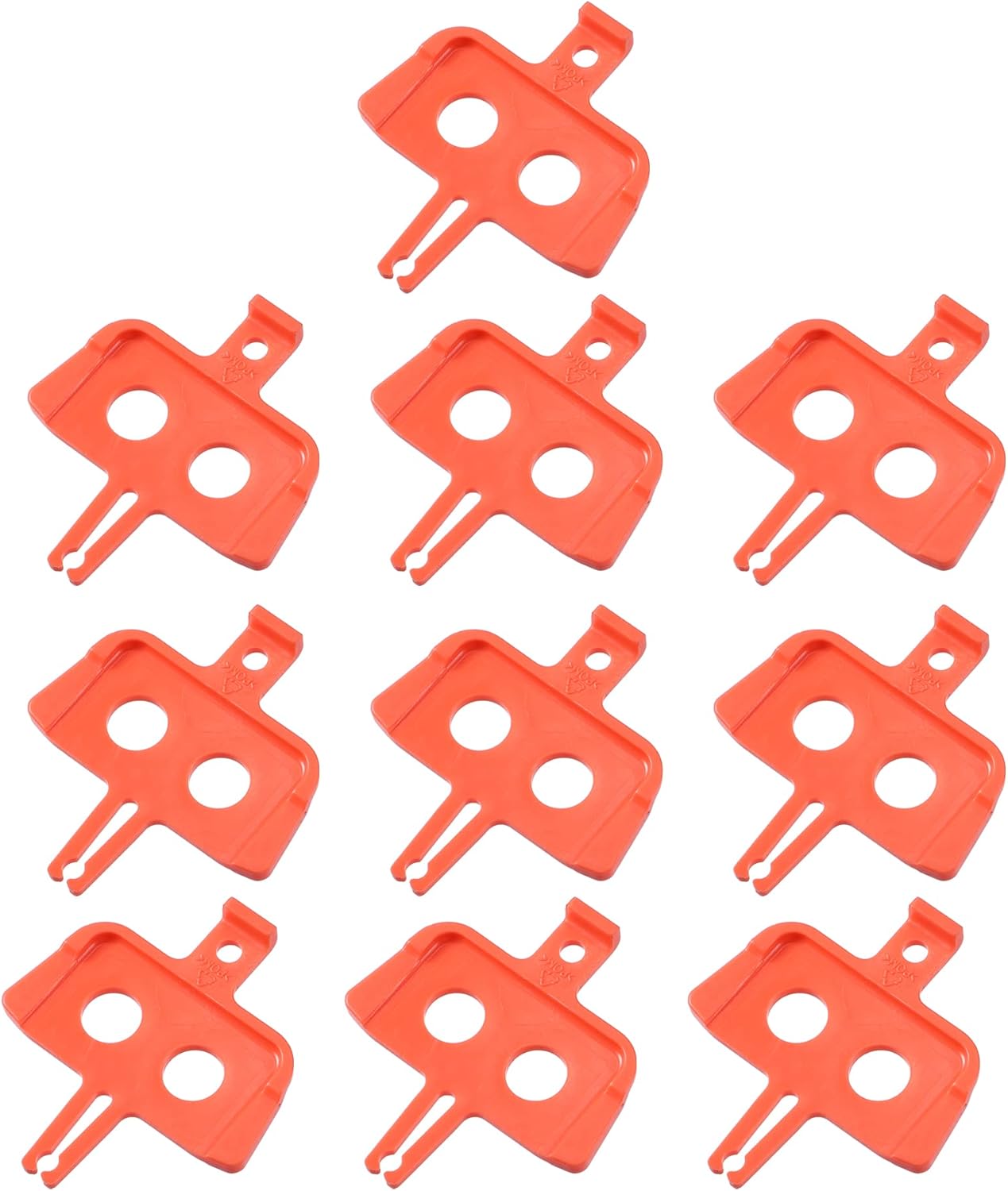 X AUTOHAUX 10pcs Bicycle Brake Pad Spacer Mountain Bike