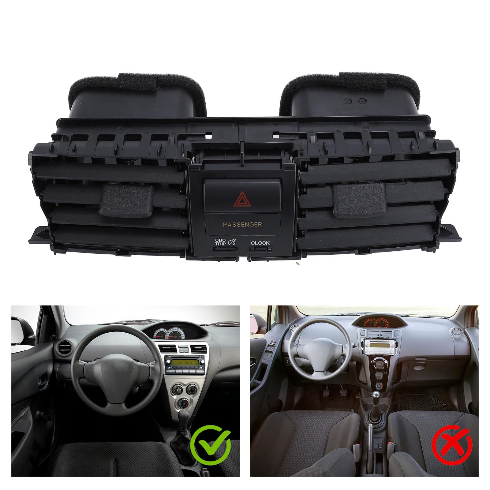 Dashboard AC Air Spido Gruppo Migliora le Prestazioni Stabili del Flusso D'aria per Belta XP90 2005-2012