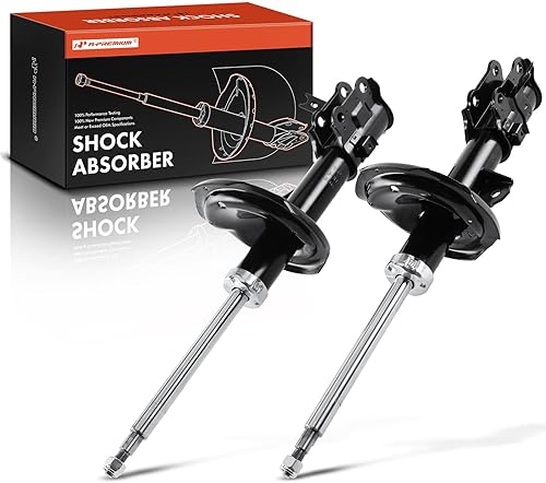 Miniatura 9 de A-Premium Par trasero (2) Amortiguadores compatibles con Hyundai Accent 2012-2017 y Kia Forte, Forte Koup 2010-2013, lado del conductor y del