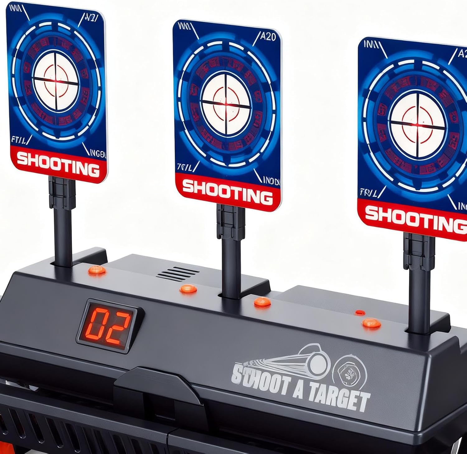 Scoring Digital Target,Moving Electronic Automatic | Digital Scoring Practice Target Toy,for Kids Teens Indoor Outdoor Home Backyard Birthday Christmas