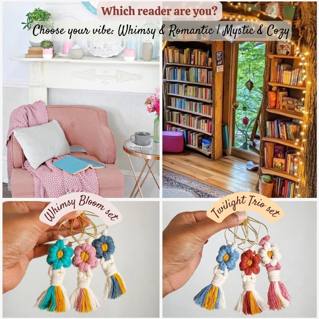 Macrame Bookmark (Mystic Set)