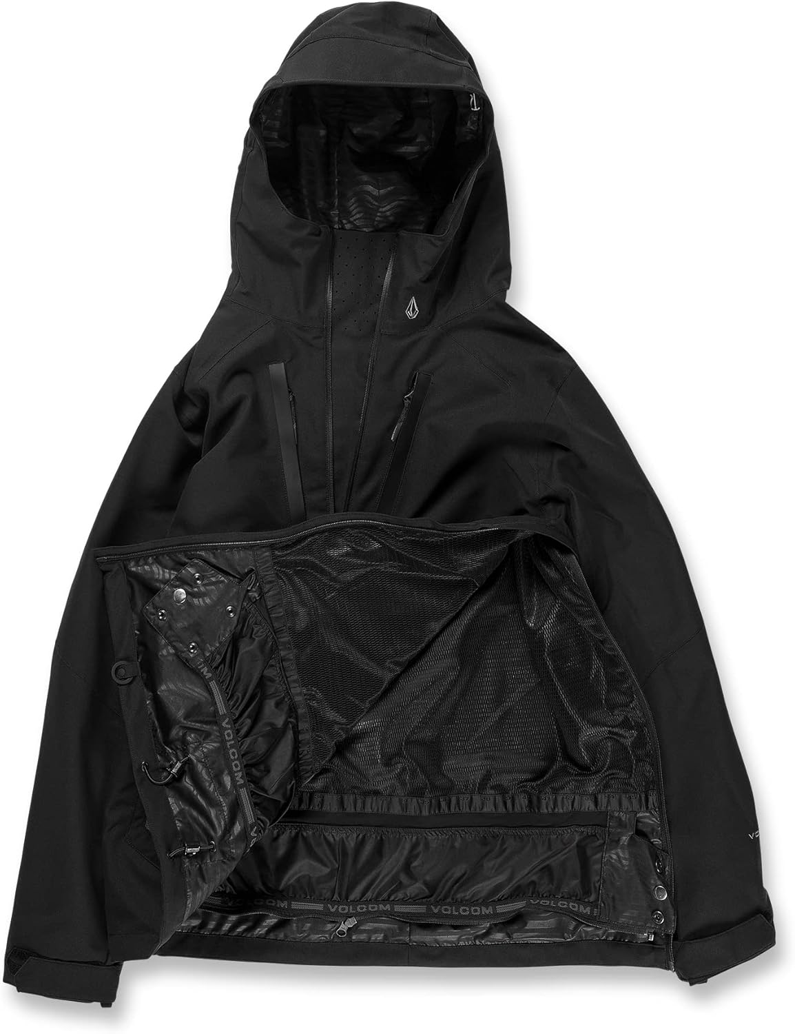 Miniatura 3 de Volcom Brighton - Chaqueta de snowboard con capucha para hombre Gris