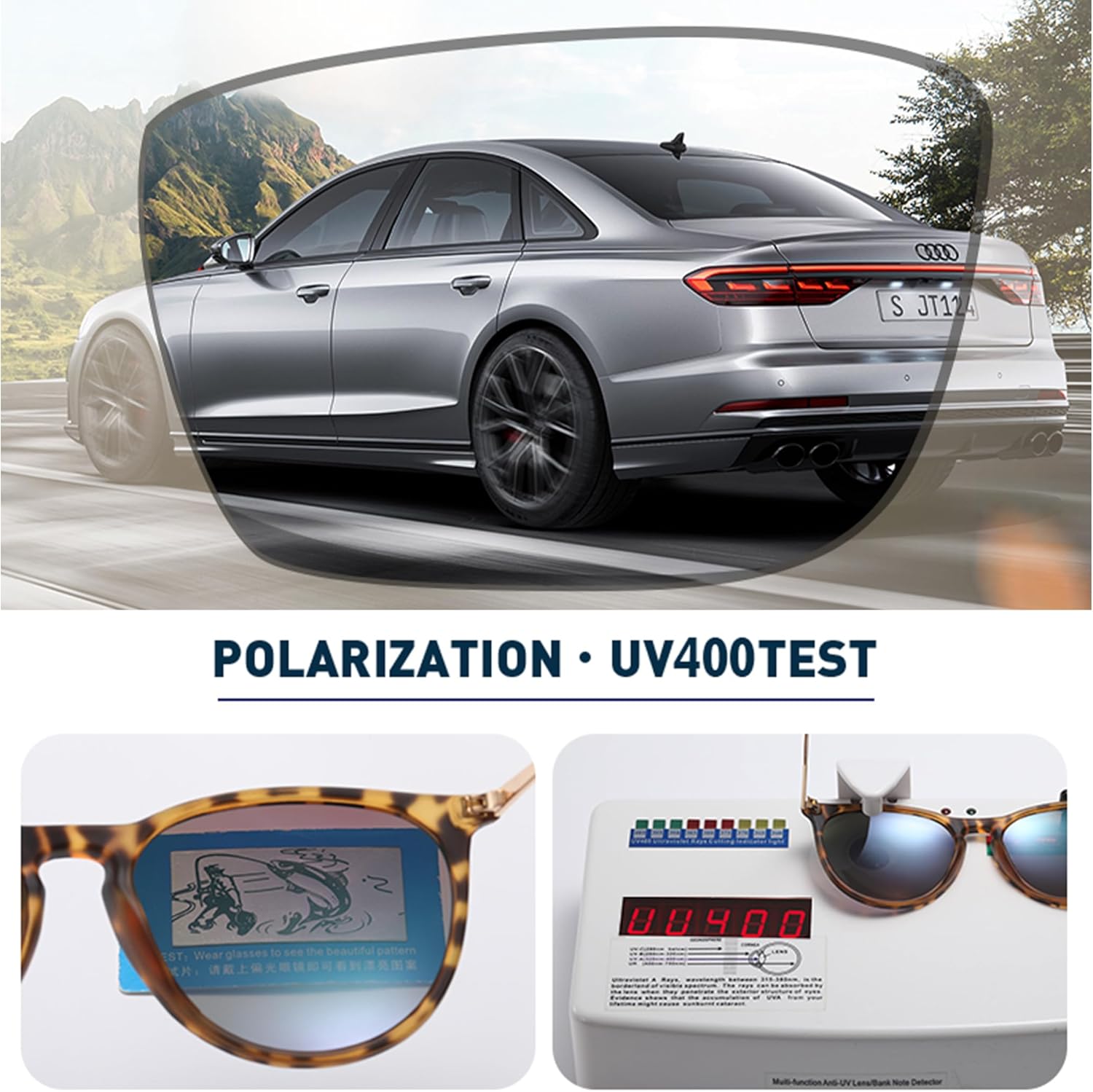 Trendy Vintage Round Polarized Sunglasses UV400 Protection — Classic Retro Designer Style Metal Eyewear - Image 6