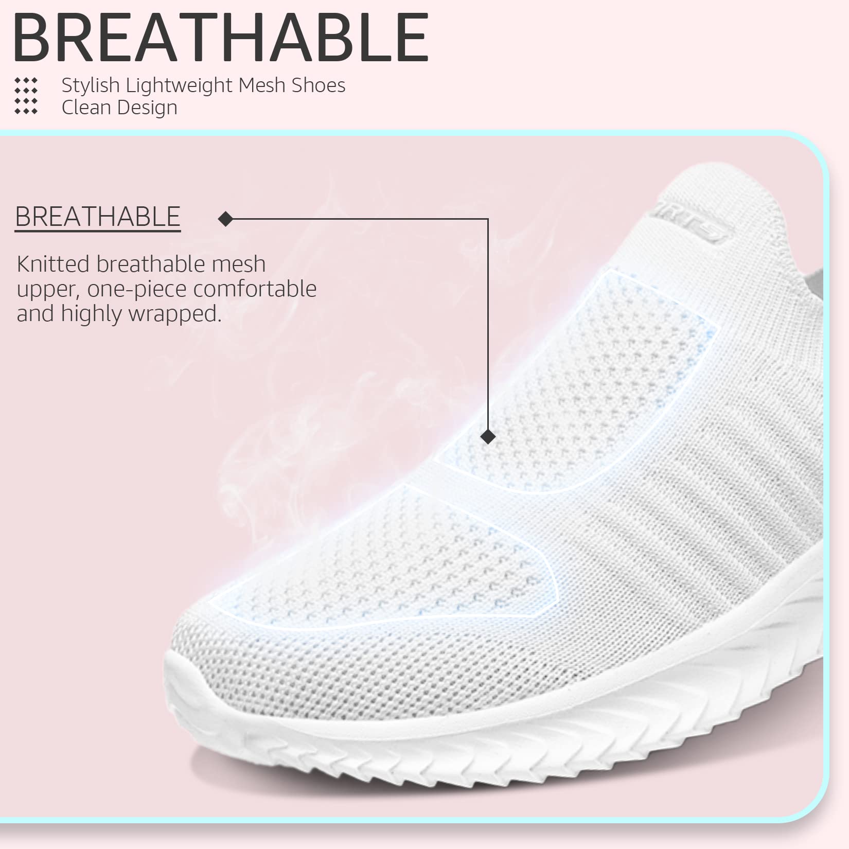 Sneakers Donna Scarpe da Ginnastica Scarpe da Camminare Comode Casual Sneaker