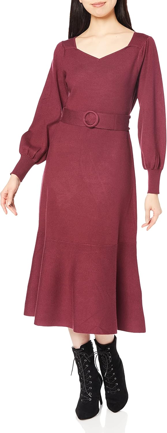 Amazon | [プロポーションボディドレッシング] カジュアルドレス