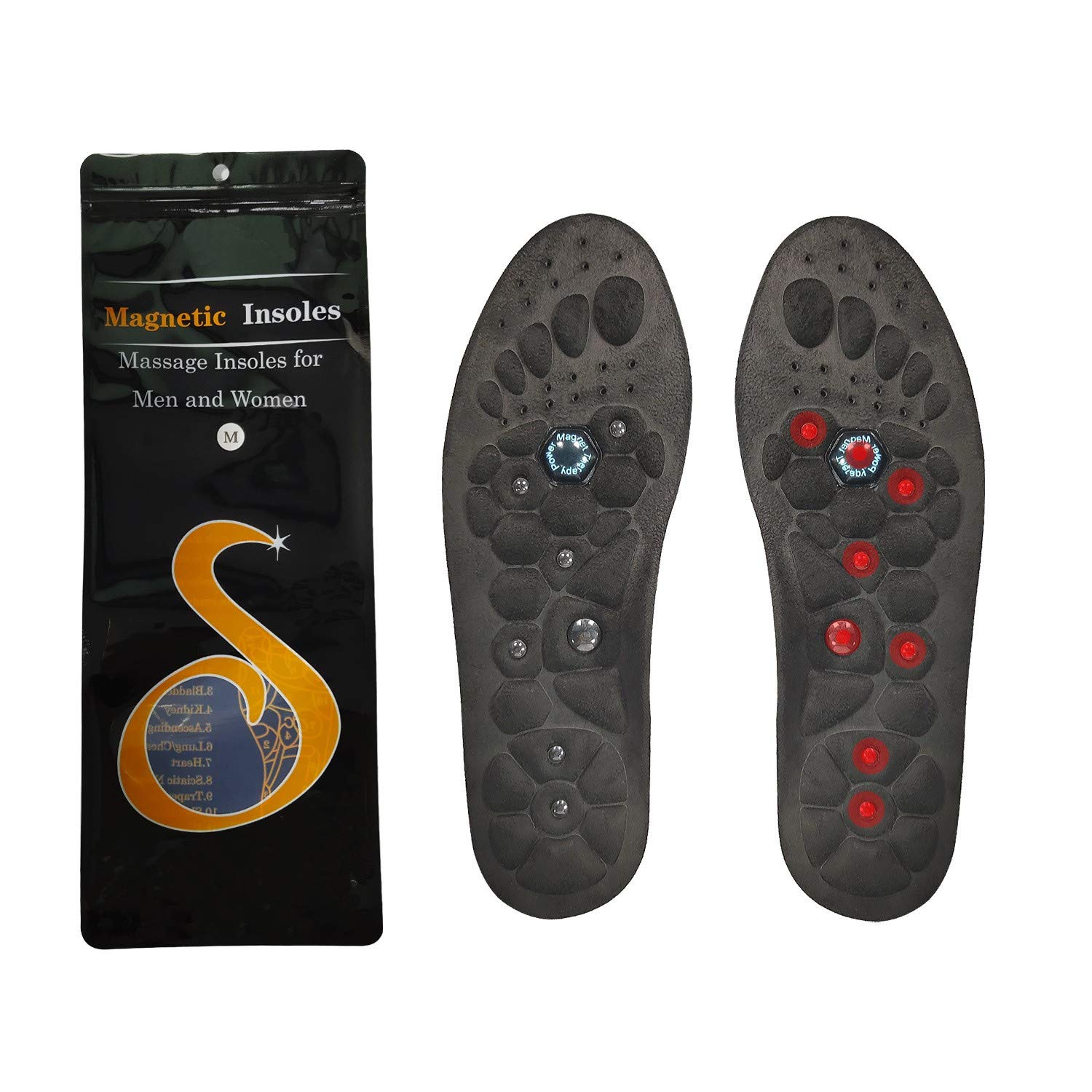 SGAIYUNRT Acupressure Slimming Insoles For Weight Loss, Foot Massage
