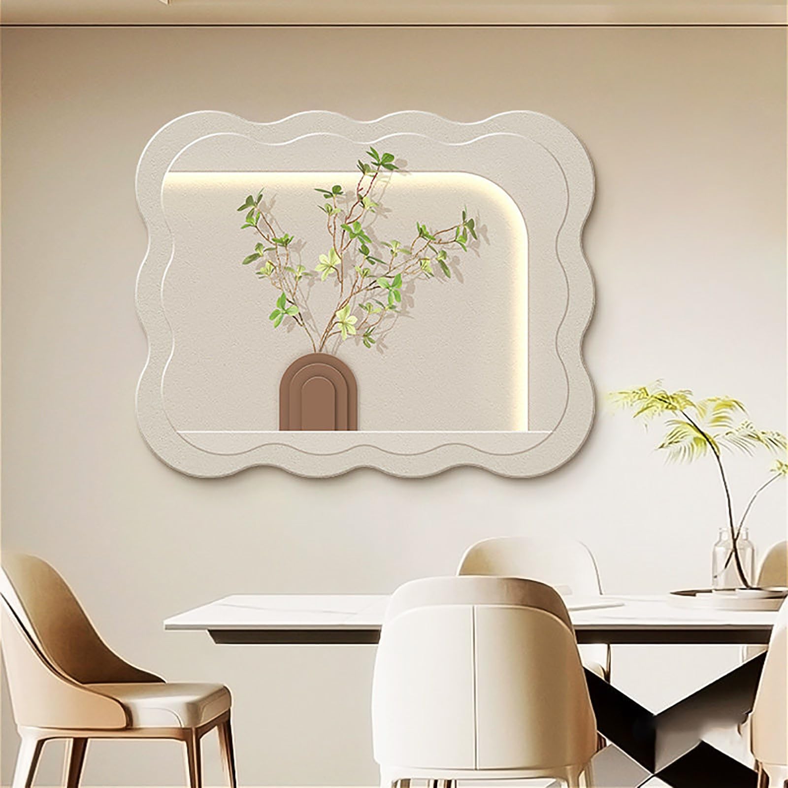 Copri Quadro Elettrico Decorativo, Senza Bisogno di Fori, Copertura Magnetica per Pannello Elettrico, Decorazione da Parete(50x40 cm/19.7x15.7 in)
