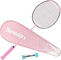 Vista 7 de Senston N90 Badminton Racket, 6U Single High-Grade Badminton Racquet, Professional 100% Full-Carbon Badminton Racket