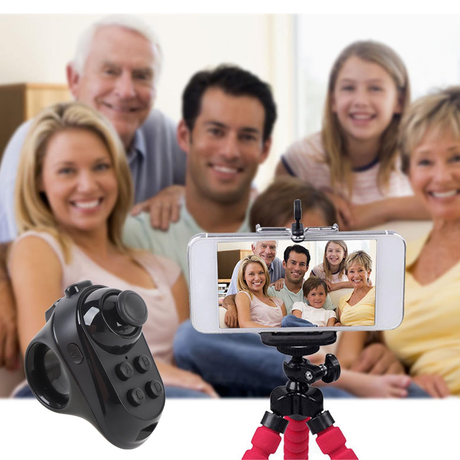 VR Zdalny Kontroler Gamepad, Bezprzewodowe Joystick Gamepad, Bluetooth Control VR, Gra, Gra, Selfie, Flip E-book/ppt, Mysz, w Wirtualnej Rzeczywistości Zestaw Słuchawkowy PC