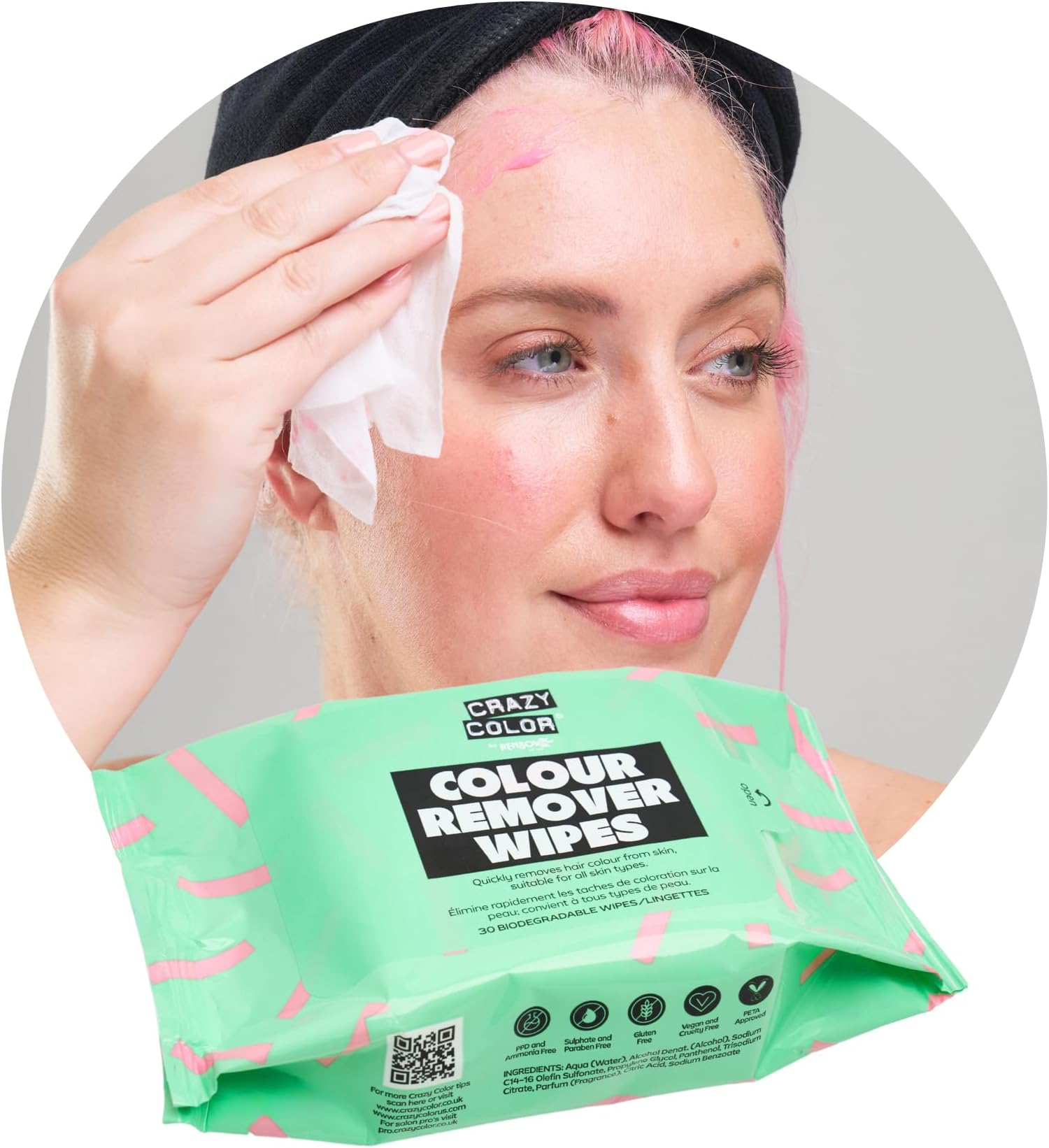 Colour Remover Wipes