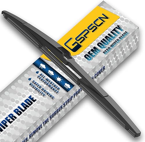 Vista 37 de Limpiaparabrisas trasero de 12 pulgadas para Mitsubishi Outlander 24-21/Nissan Rogue 23-08 Kicks 23-17 Juke 17-11 Pathfinder 20-13 Qashqai 22-17