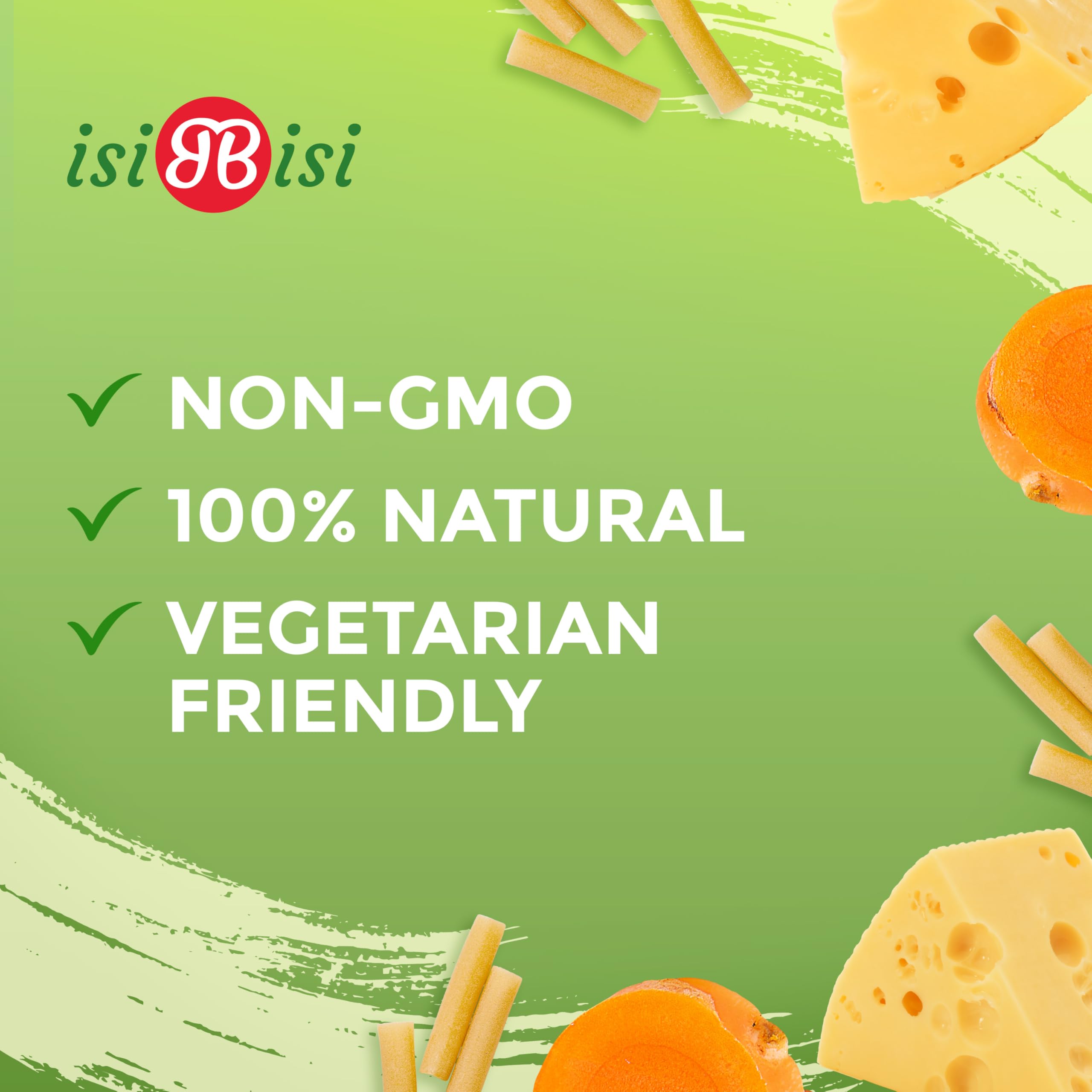 isiBisi Gluten-Free SpeedyPasta Cheese Pasta Cups - Microwavable-Ready Baby Rigatoni Noodles, Non-GMO, 100% Made in Italy