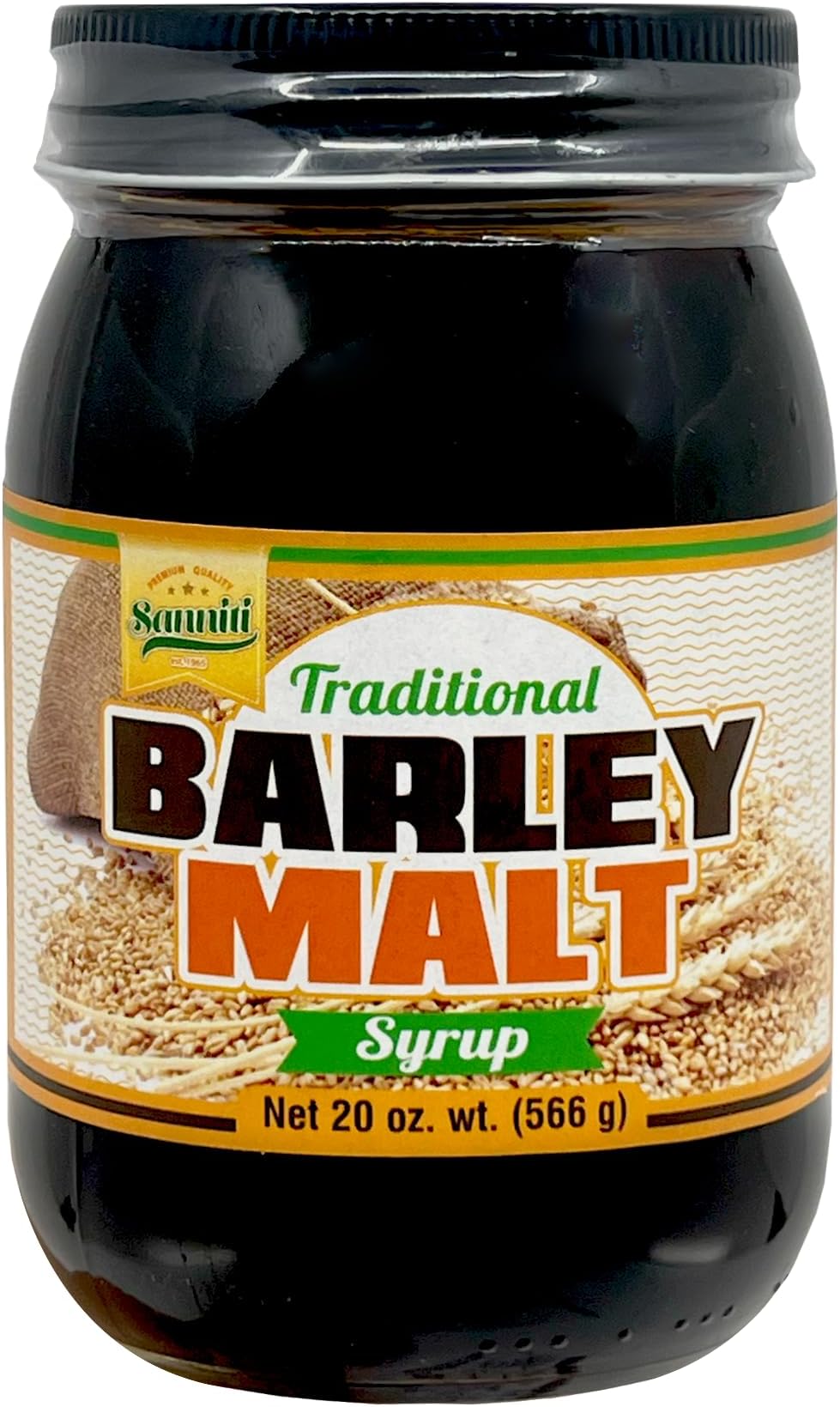 Sanniti Traditional Barley Malt Syrup, 20 oz