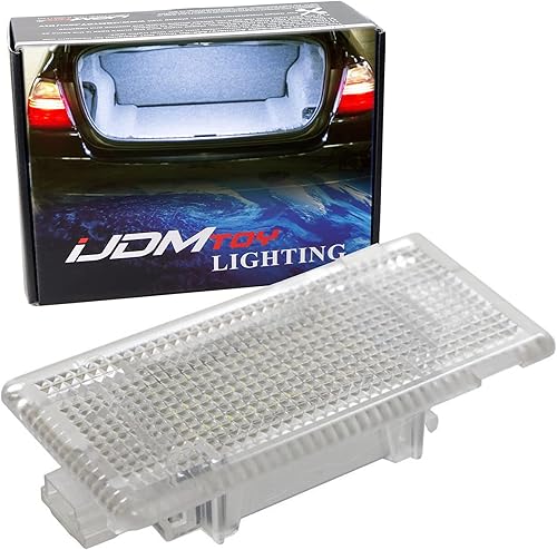 iJDMTOY juego de luces de carga para la zona del maletero, LED, xenón, blancas, repuesto del fabricante del equipo original, para BMW 3 5 6 7 series