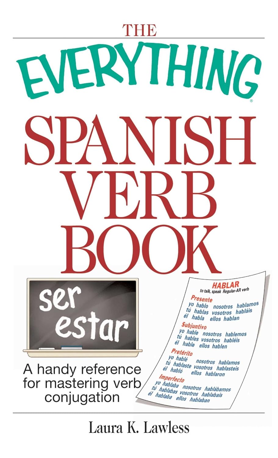 Amazon The Everything Spanish Verb Book A Handy Reference For