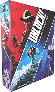 Space Cowboys Unlock 11! Exceptional Adventures Card Game Ages 10+ 1-6 Players 60 Minutes Playing Time