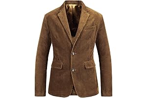 Men's Vintage Blazer with Elbow Patches