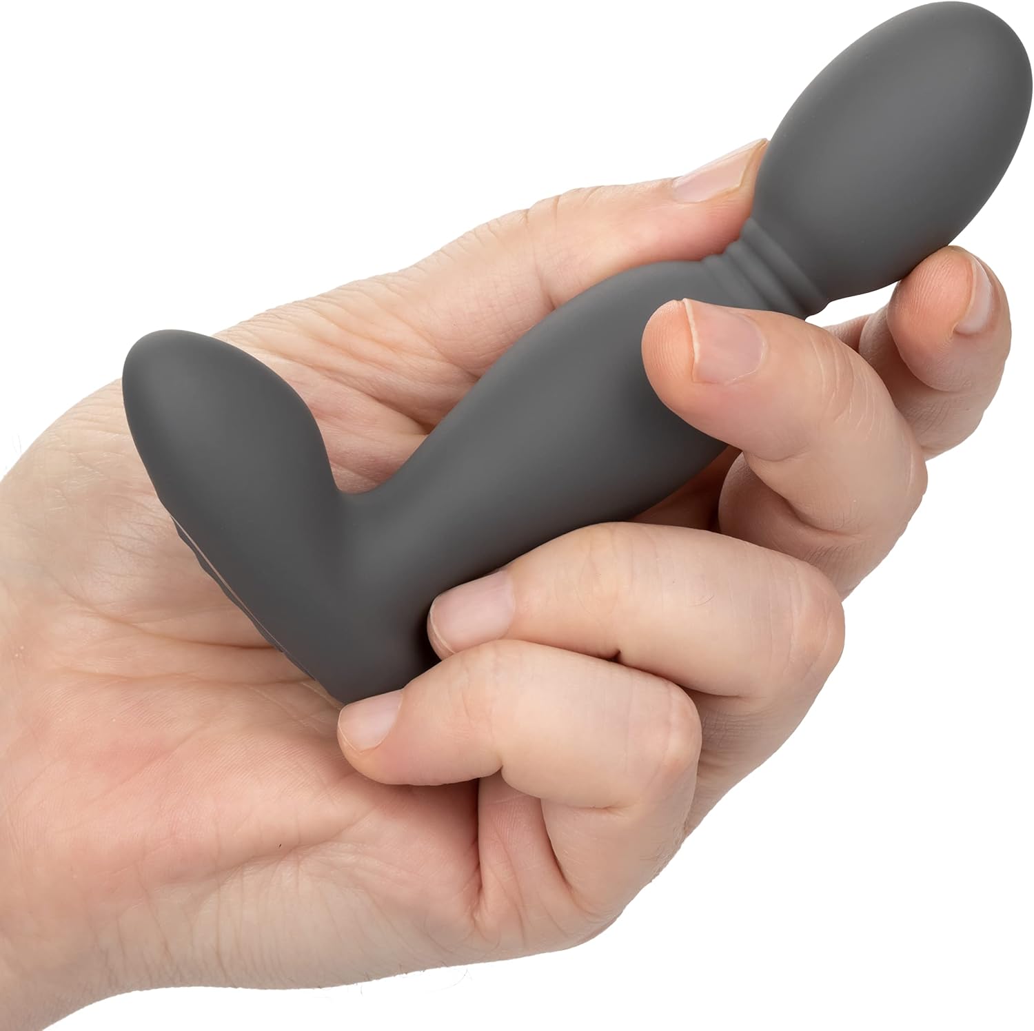 CalExotics Eclipse Rotator Probe – Premium Rechargeable Silicone Anal Vibrator Adult Sex Toy – Black