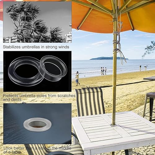 Miniatura 5 de Juego de tapones y tapones para mesa de patio, para mesa de patio, patio, jardín, mesa de jardín