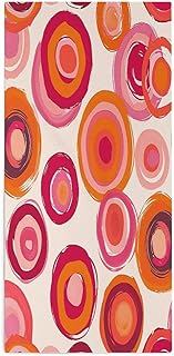 Toallas portátiles, círculos y curvas toallas...